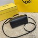 FENDI By The Way Mini Boston Handbag Shoulder Bag ROMA Casual Fashion Handle Tote Luxury Designer Mirror Quality 20cm