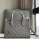 Louis Vuitton Onthego Pm Tote Monogram Reverse Canvas Leather M46373 9a Mirror Quality Version 25cm