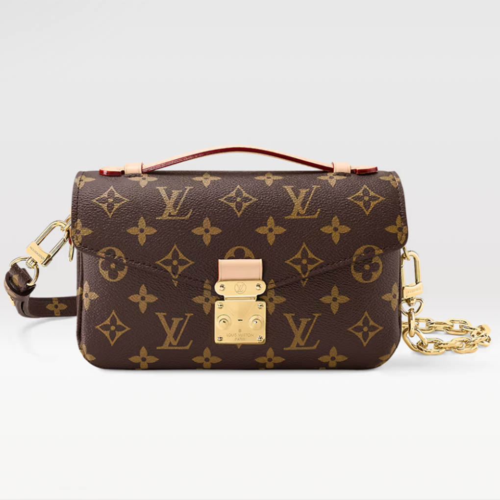 Pochette MéTis East West Louis Vuitton Messenger Shoulder Bag Crossbody Genuine Leather And Monogram Canvas 9A Mirror Top Quality Wholesale And Retail 