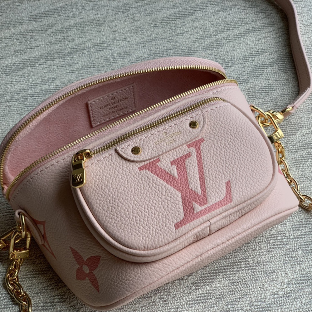 Mini Bumbag Handbag Waist Bag Chest Bag Louis Vuitton Luxury Designer Coated Canvas Genuine Leather Gradient Monogram Embossed 9A Mirror Quality 17cm M82335