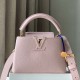 Capucines Mini handbag Louis Vuitton Luxury Designer 10A High Quality Mirror Version Shoulder Bag Crossbody Bag 21cm  M24729