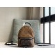 PALM SPRINGS Mini Backpack Monogram Reverse Coated Canvas Playful Style Multi-point Fixed Shoulder Strap Cross body Louis Vuitton 9A Mirror Quality 21cm