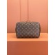 Neonoe Lv Monogram Coated Canvas Embossed Grained Cowhide Leather Louis Vuitton Replica Bag Fashion Design Luxury 10A Top Mirror Version 26cm  M44020  M45497