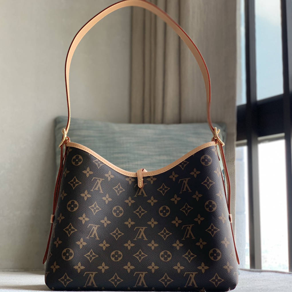 CARRY ALL PM Shopping Bag Tote Underarm Shoulder Handbag M46203 Monogram Canvas Empreinte Embossed Leather Louis Vuitton Luxury Design 9A Mirror Quality 29cm