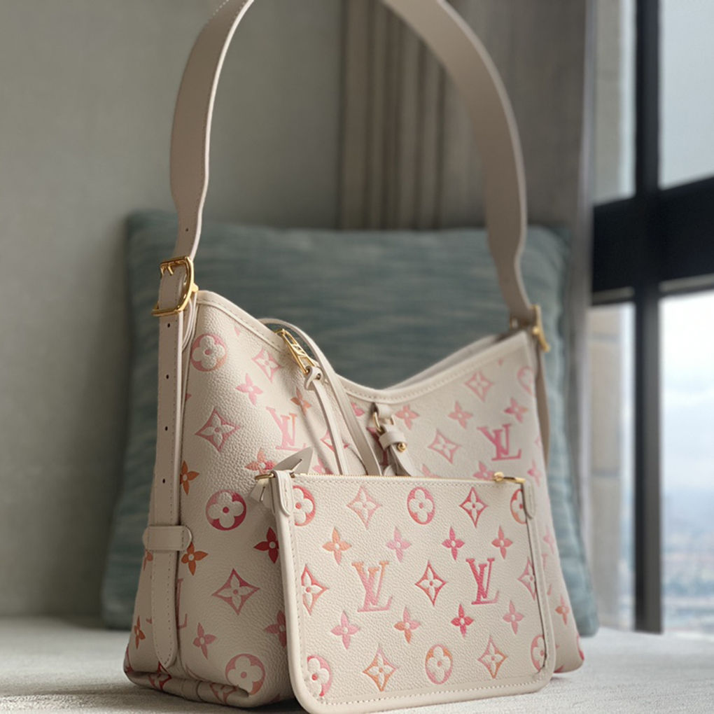 CARRY ALL PM Shopping Bag Tote Underarm Shoulder Handbag M46203 Monogram Canvas Empreinte Embossed Leather Louis Vuitton Luxury Design 9A Mirror Quality 29cm