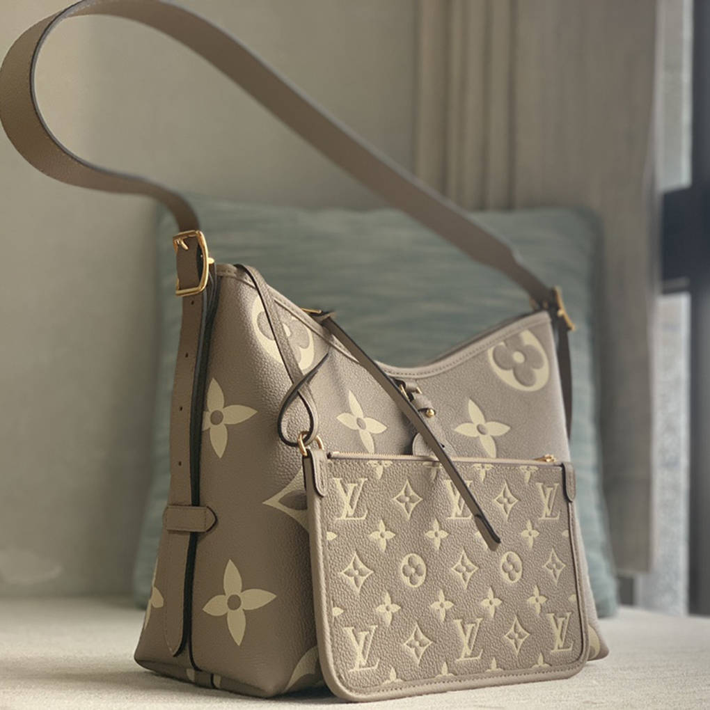 CARRY ALL PM Shopping Bag Tote Underarm Shoulder Handbag M46203 Monogram Canvas Empreinte Embossed Leather Louis Vuitton Luxury Design 9A Mirror Quality 29cm